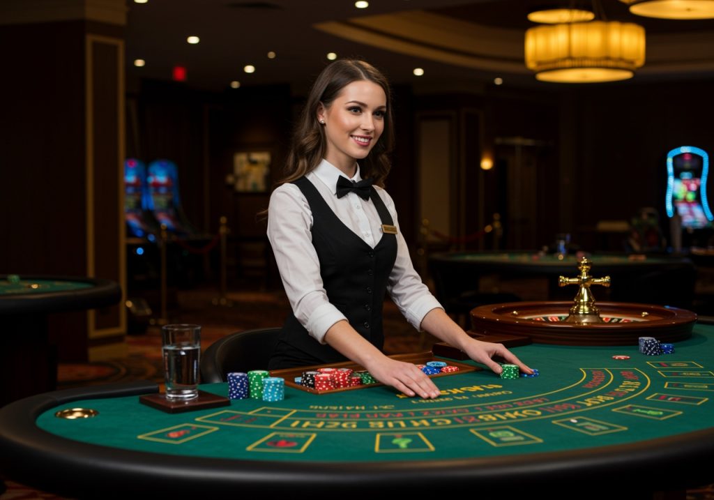 Blackjack dealer